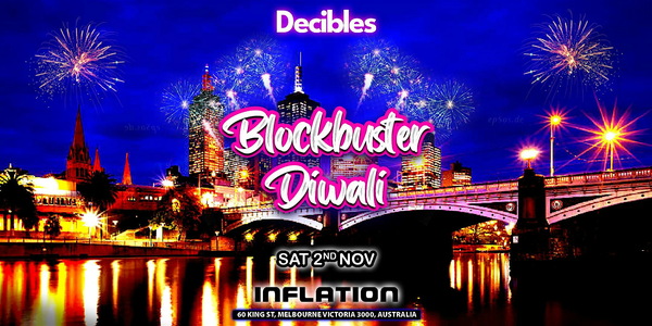 Bollywood BLOCKBUSTER DIWALI Party at Inflation Nightclub