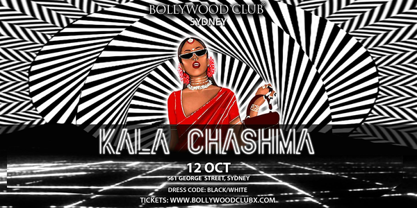 Bollywood Club Presents KALA CHASHMA at 80 Proof, Sydney