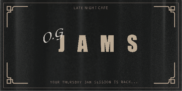 O.G JAMS | Thursdays at Alcatraz Sydney