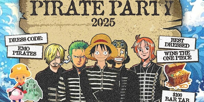 EMO PIRATE PARTY 2 - EMO NIGHT BRISBANE 2025