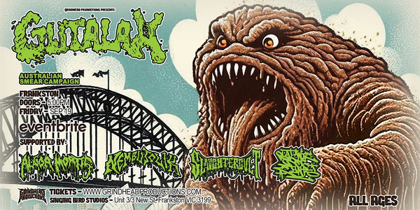 GUTALAX -Australian Tour 2025 FRANKSTON! w ALGOR MORTIS, NEMBUTOLIK + MORE