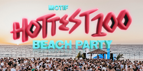 Motif Hottest 100 Beach Party