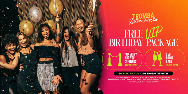 Tromba Latin Fiesta Birthday Bookings