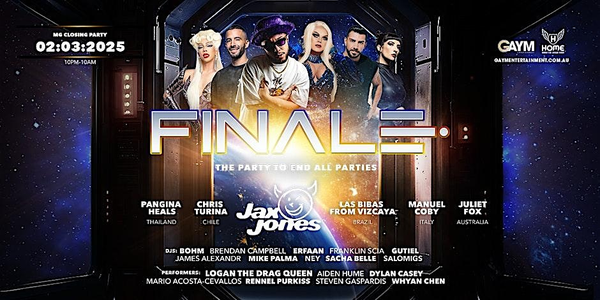 FINALE 2025: Mardi Gras Closing Party