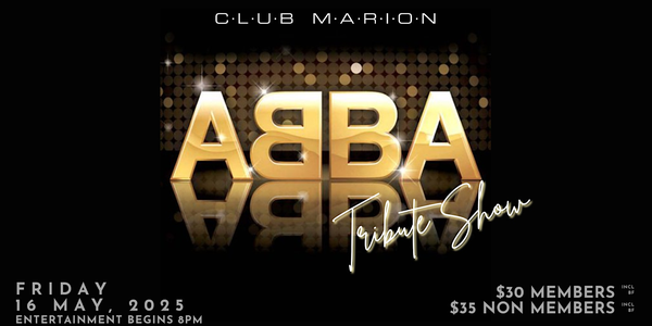 ABBA Tribute Show at  Club Marion