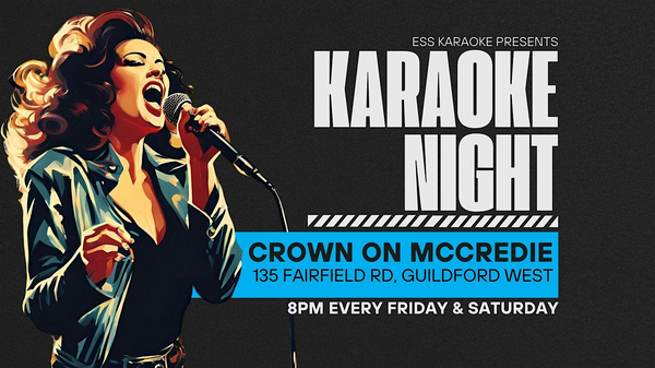 Karaoke Night at Crown on McCredie Hotel