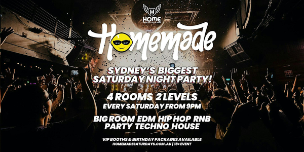 Homemade Saturdays: Free Entry + Complimentary Drink