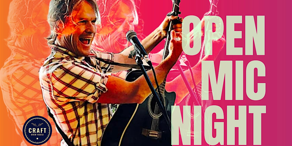 OPEN MIC / JAM Night at Craft Brew House in Birkdale