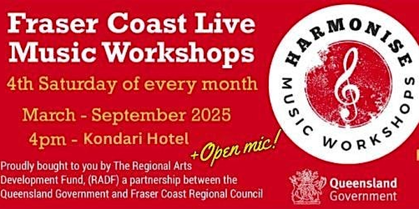 HARMONISE - Performance by The Bobkatz + Music Workshop + Open Mic