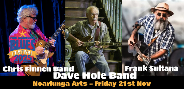 Dave Hole Band -  Frank Sultana - The Chris Finnen Band
