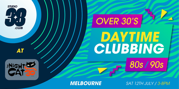 Studio38's Daytime Clubbing for over 30s Melbourne 120725