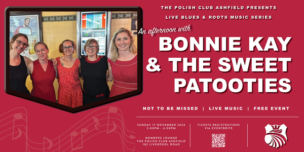 Live Music Session | An Afternoon with Bonnie Kay & The Sweet Patooties
