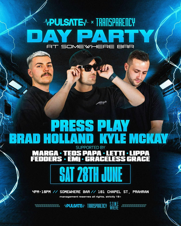 Pulsate x Transparency Day Party