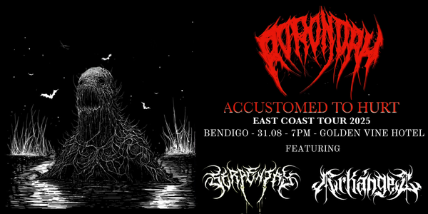 RORONOAH Accustomed to Hurt East Coast Tour - Bendigo 31.08