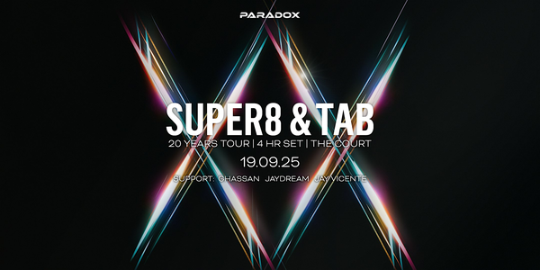 Super8 & Tab | 20 Years Tour | Perth