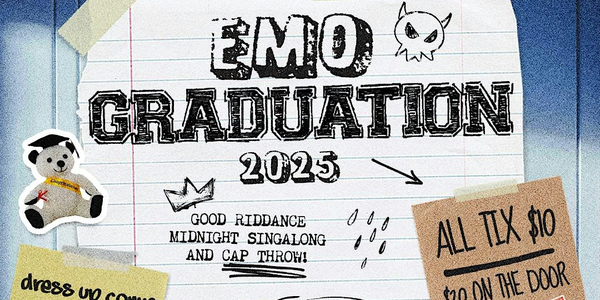 EMO GRADUATION 2025 ADELAIDE $10 TIX