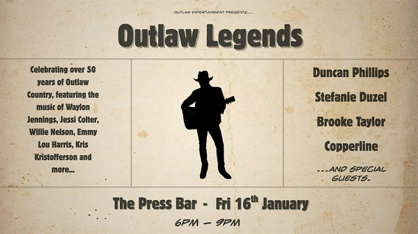 Outlaw Legends- Celebrating 50 YRS of Outlaw Country