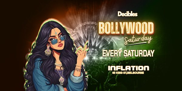 Bollywood Saturdays at Decibles, Melbourne