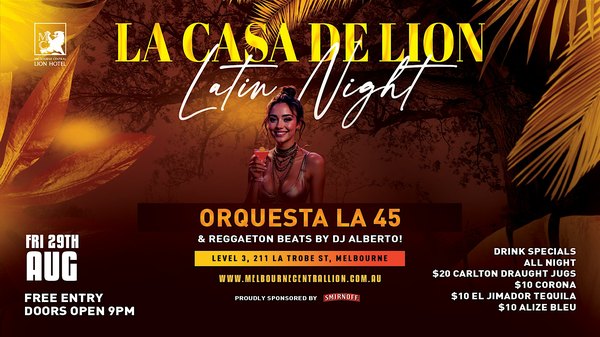 A Night of Salsa & Reggaeton / La Casa De Lion