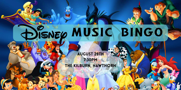 Disney Music Bingo- Where Dreams Come True (With Cocktails)