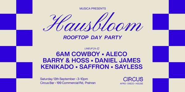 Hausbloom  Rooftop Day Party