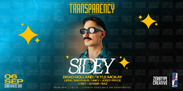 Transparency - Sept 6th Ft. SIDEY