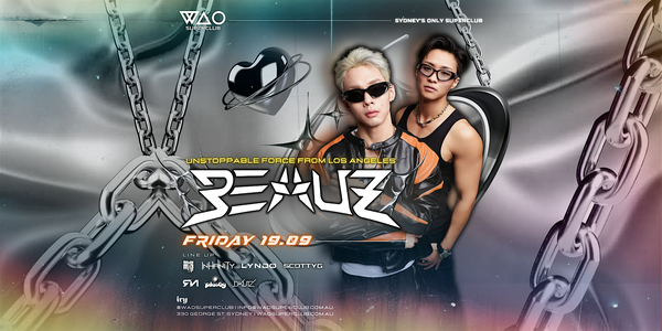 FRI 19 SEP - BEAUZ @ WAO SUPERCLUB