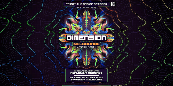 Dimension Festival - Melbourne Launch Party