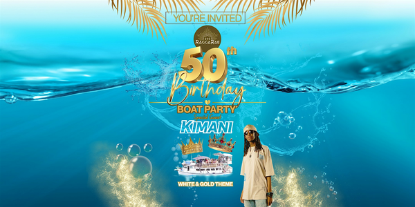 RaggaRae's Birthday Boat Party – White & Gold Edition