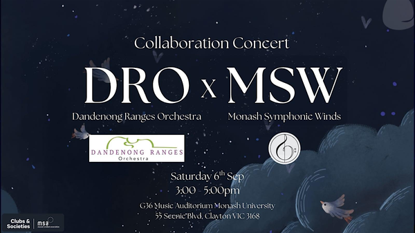 DRO x MSW Collaboration Concert