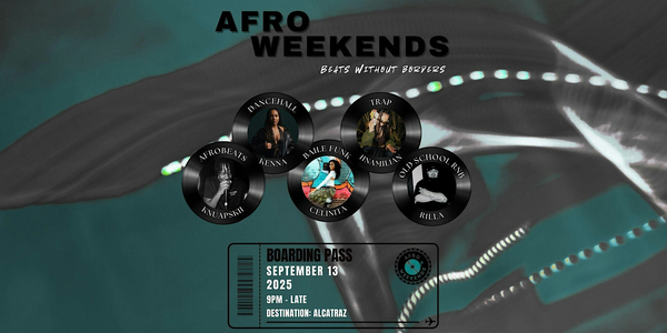 ✦  Afroweekends - Beats without Borders ✦