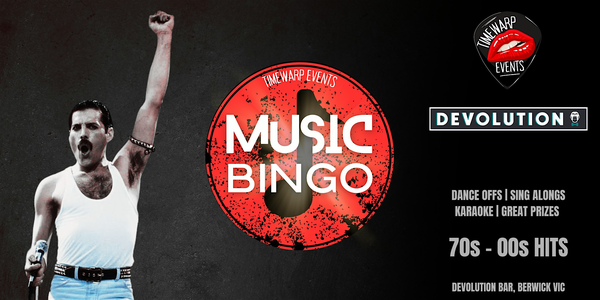 MUSIC BINGO @ Devolution (GF Day Eve)