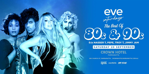 Eve Saturdays pres. Best of 80s & 90s