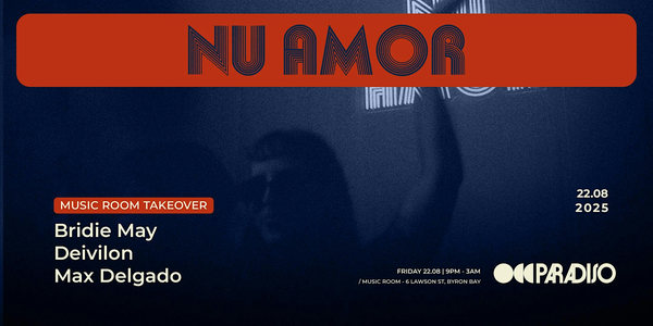 Nu Amor x Paradiso Music Room Takeover