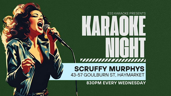 Karaoke Night at Scruffy Murphys