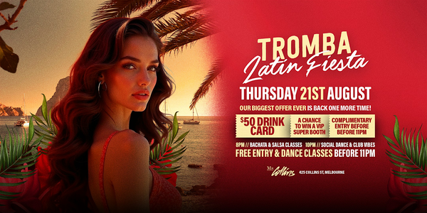 TROMBA LATIN FIESTA  BIGGEST OFFER EVER!  MS COLLINS