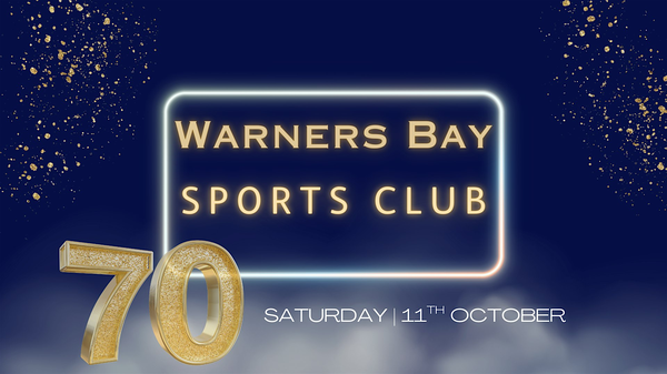 Warners Bay Sports Club 70TH Anniversary