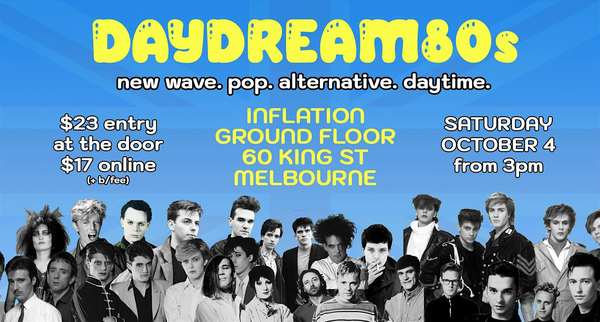 Daydream80s #3 - new wave. pop. alternative. daytime.