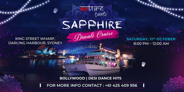 Sapphire  Bollywood Diwali Cruise Party 