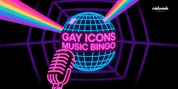 Gay Icons Music Bingo Night