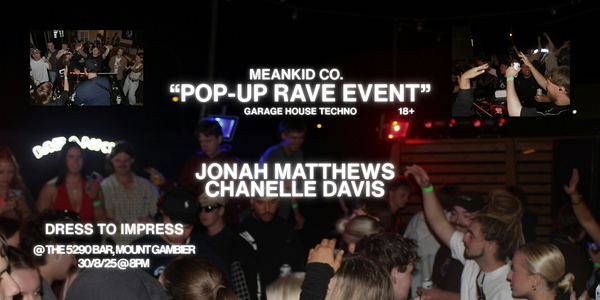 "POP-UP RAVE EVENT" by MEANKID CO.