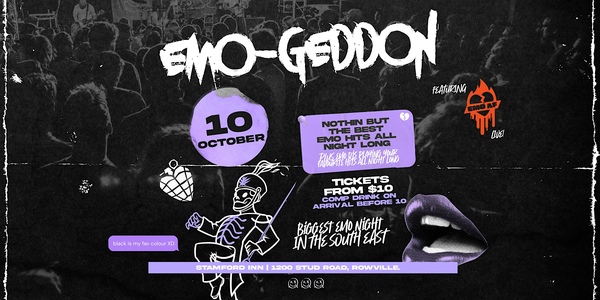 Nothin But EMO-GEDDON ft EMO AF LIVE at The Stamford Inn, Rowville!