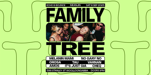Family Tree @ ECHO & BOUNCE |OPENAIR DAY PARTY | Global Club Sounds