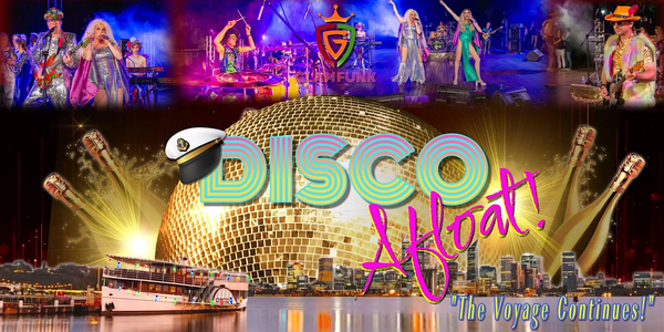Glam Funk Band presents "Disco Afloat! On the PS Decoy Paddle Steamer!"