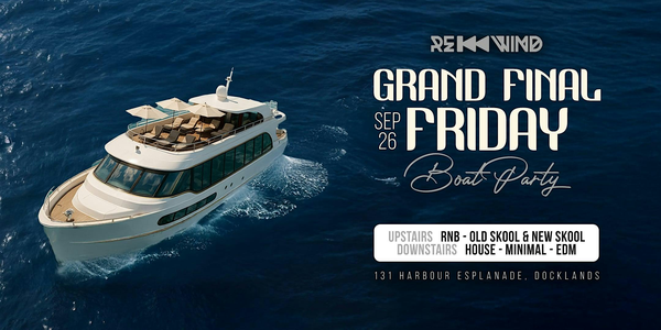 Grand Final Boat Party - Friday