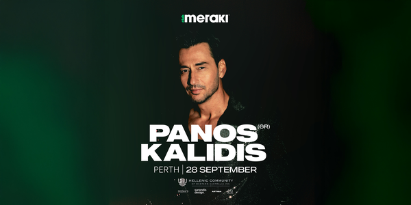 Club Meraki presents Panos Kalidis Live in Perth