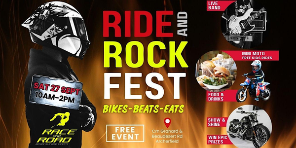 RIDE and ROCK Fest - Bikes, Beats & Eats