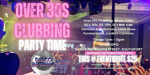 Disco Inferno Overs 30s
