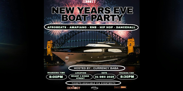 NEW YEARS EVE BOAT PARTY- AFROBEATS - HIP HOP - RNB -  AMAPIANO - REGGAETON