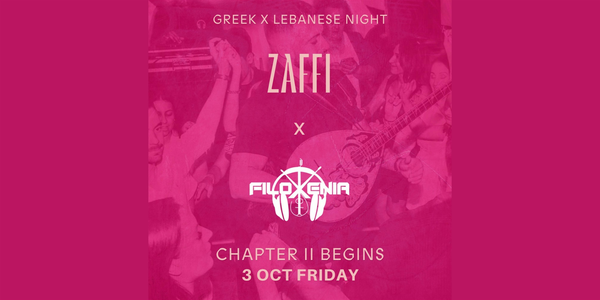 ZAFFI SYDNEY x FILOXENIA